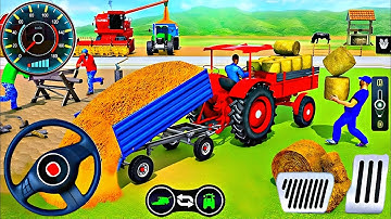 Modern Tractor Farming Driving Simulator - New Tractor Games - Android GamePlay