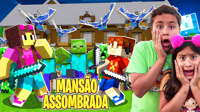 Minecraft - Voltamos! - EP#01 - Maria Clara e JP Games 