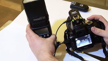 Yongnuo RF 603 N3 from dx.com and YN 560 III problem