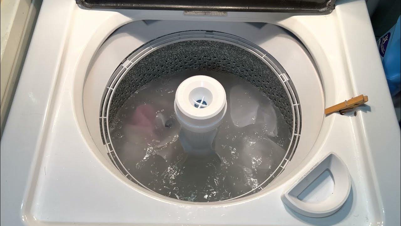 Whirlpool Direct Drive Washing Whites w/ Fabric Softener YouTube