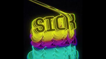 SICK Typography animation blender- TM