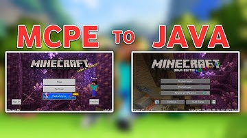 How to Convert Minecraft Pocket Edition to Java Edition | Minecraft 1.17