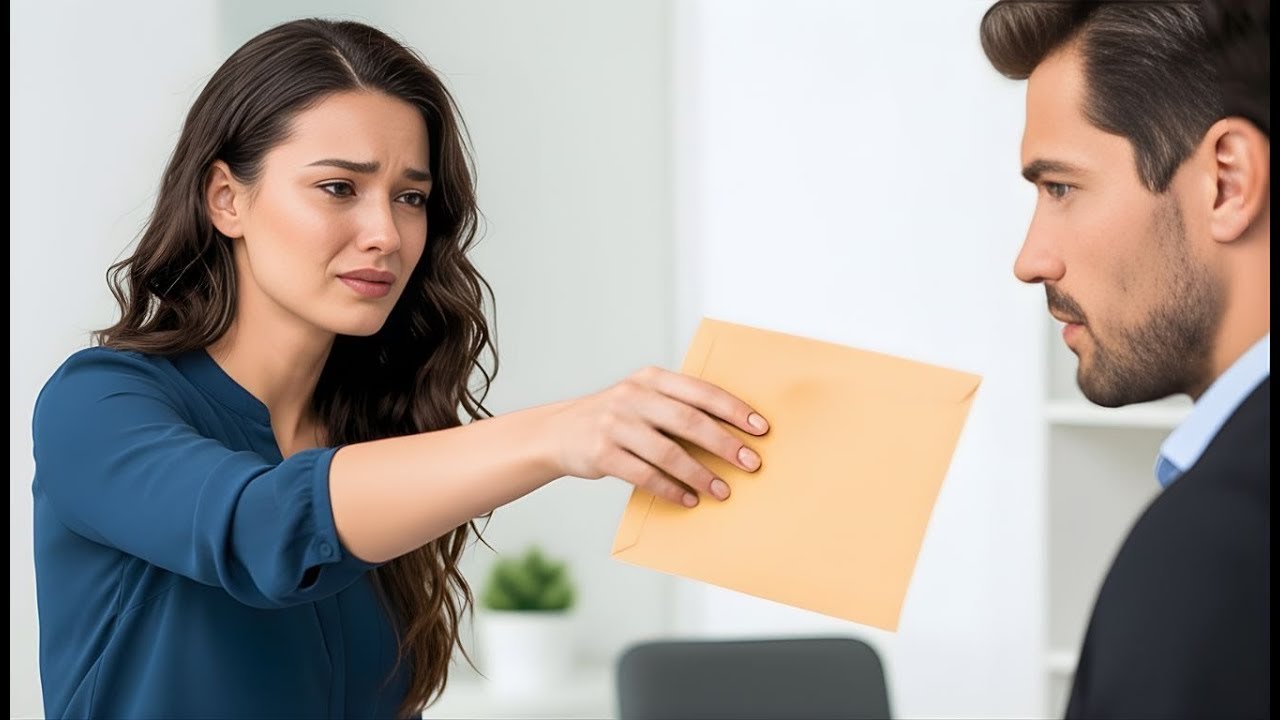 Tired of being invisible in her own marriage she give up but when she asks for a divorce he go c