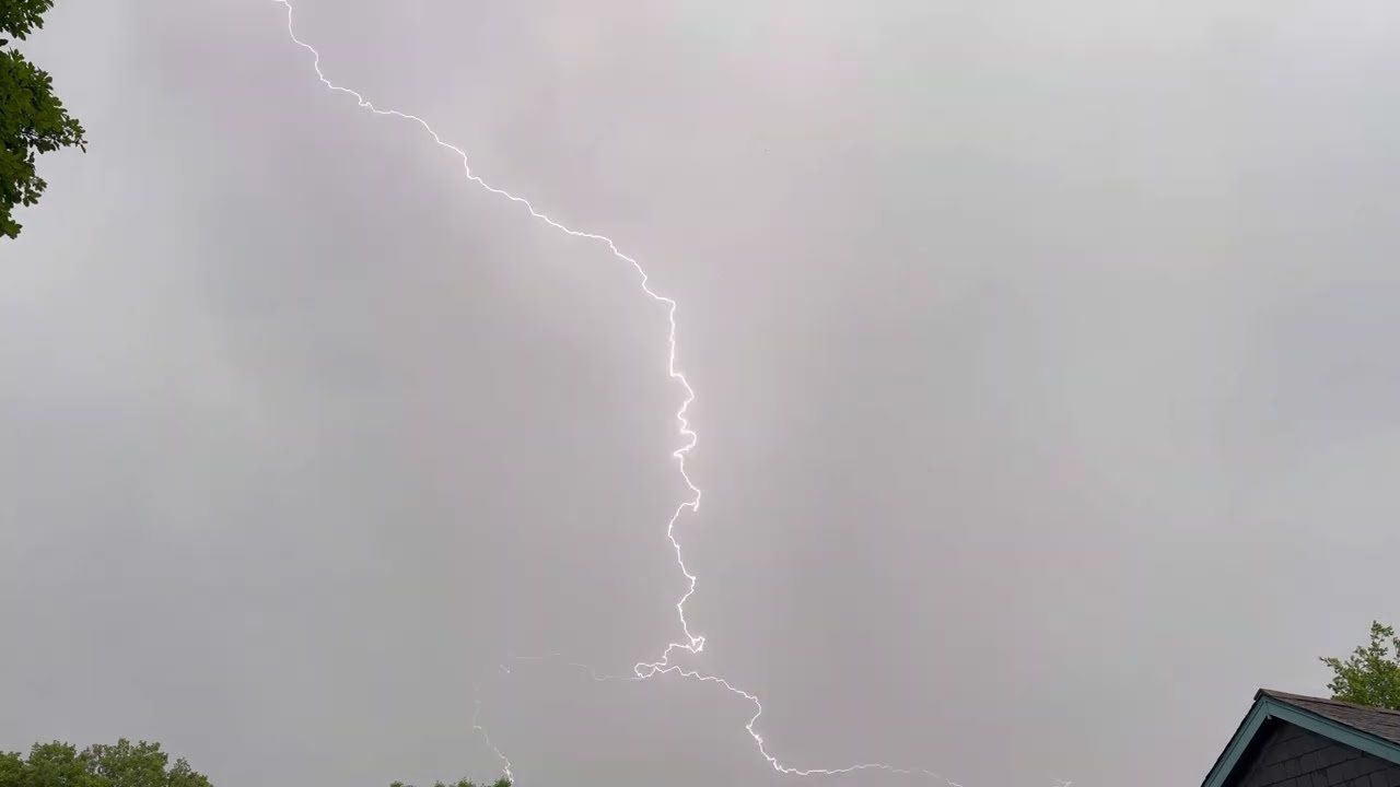 Raw Thunderstorm Footage in Wales, UK - Nature's Powerful Display