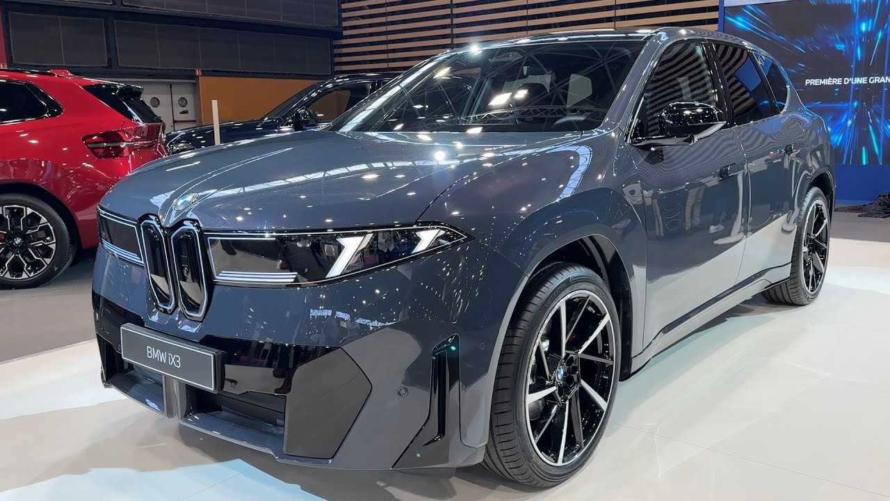 BMW iX3 M Sport Pro 2026 - visual REVIEW (impressive COLOR & features)