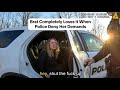Brat completely Loses It When Police Deny Her Demands……. #police #bodycam #cops #crime #youtube 