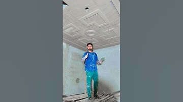 POP design for 10×12 & 12×12 room. ✅/Simple POP design. POP design banane ka tarika? #popdesing ✅🛠️.