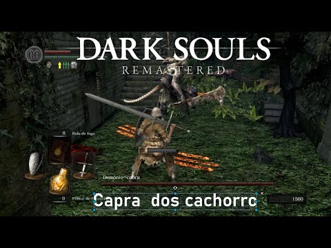Dark Souls Remastered #4 – Capra Demon, o adestrador de cães