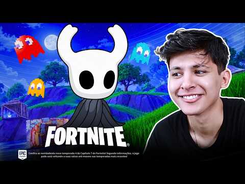 HOLLOW KNIGHT no FORTNITE ANTES da HORA! E ficou UMA...