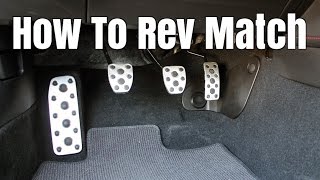 What Is Rev Matching?  How to Heel Toe Downshift Smoothly