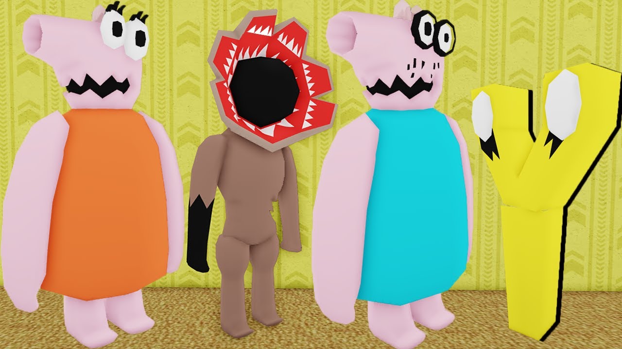 All Morphs ALL Morphs (Alphabet Lore Y Peppa Pig) 5 New Morphs Escaped Backrooms ...