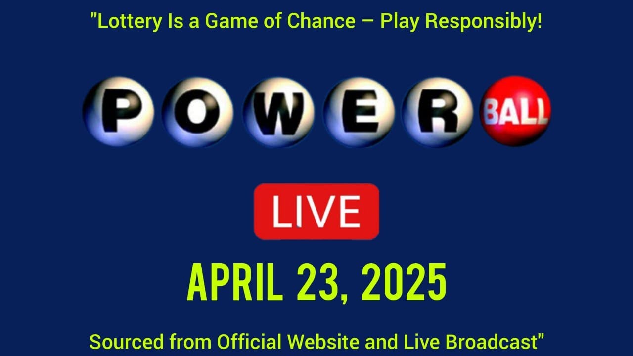 Powerball drawing live Results 23 April 2025 | powerball drawing live