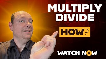 How to multiply and divide by a single digit | Applications Of Maths