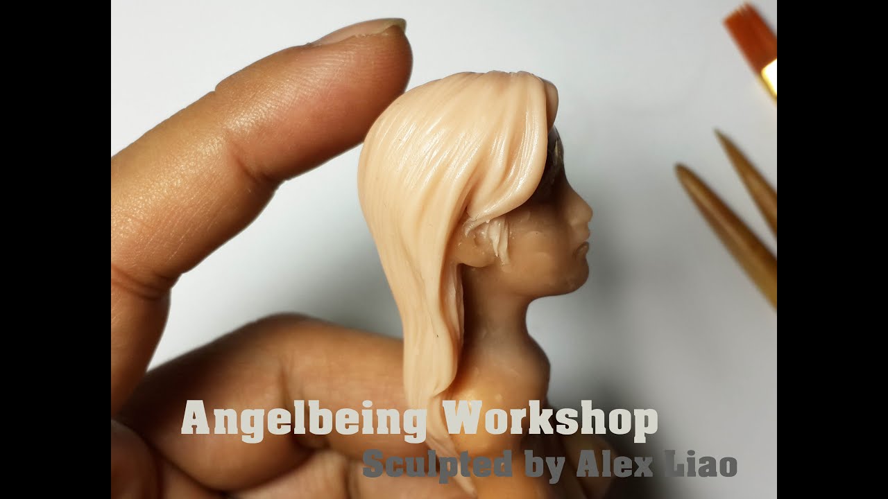 Making Figurine Hair Video Tutorial - YouTube