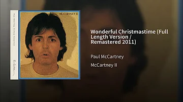 Wonderful Christmastime 💖 PAUL MCCARTNEY 💖 1979