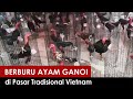 Berburu ayam ganoi di pasar tradisional vietnam