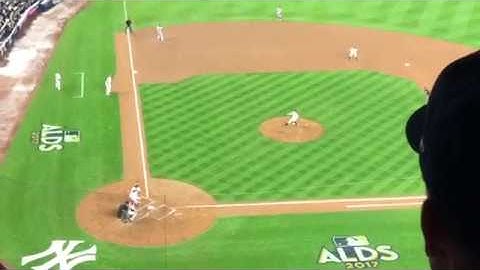 Aaron Judge 2 run double, ALDS Game 4