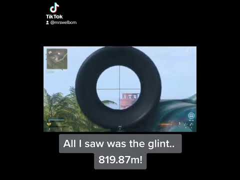 All I saw was the glint.. 819.87m 😏