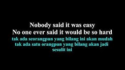 Coldplay  - The Scientist lirik dan arti bahasa indonesia  - Durasi: 5:09. 