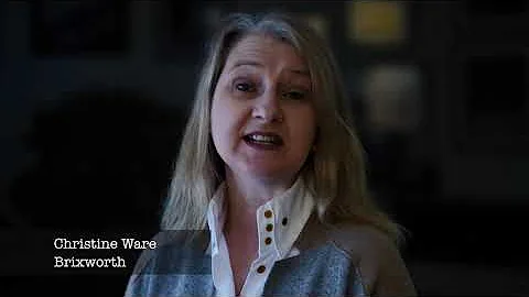 Just a minute with Christine Ware