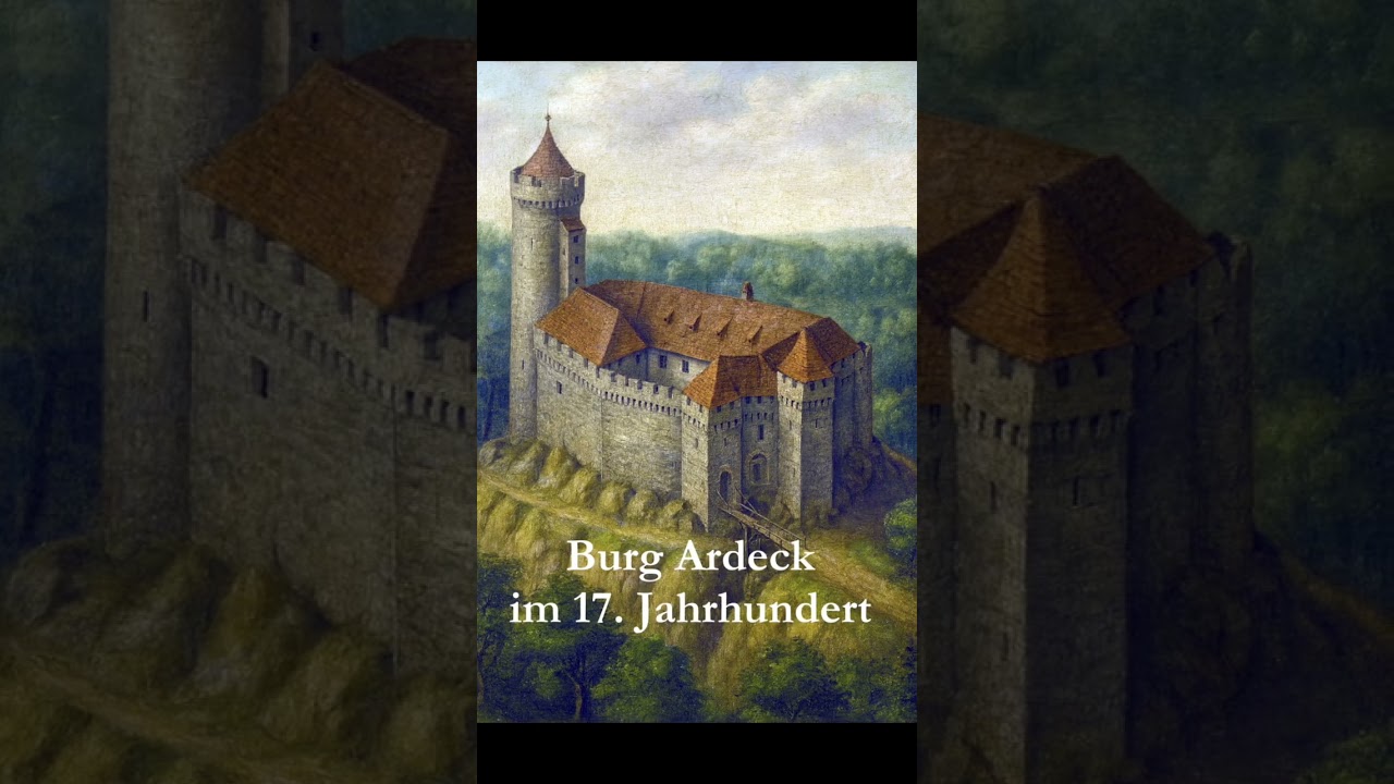 Burg Ardeck über dem Aartal vor 300 Jahren aufgegeben  