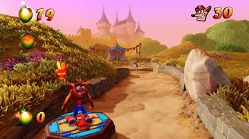 Crash Bandicoot 3 Warped N. Sane Trilogy Gee Wiz PS4 PS5 Walkthrough 100% Complete ( Gem / Crystal )
