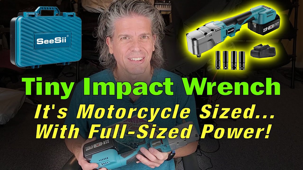 The SeeSii Right-Angle Impact Wrench: It's Motorcycle-Sized - with