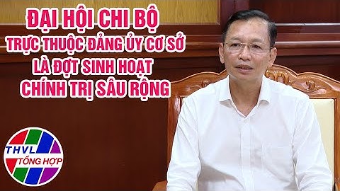 Chuyên đề Xây dựng Đảng: Đại hội chi bộ trực thuộc Đảng ủy cơ sở là đợt sinh hoạt chính trị sâu rộng
