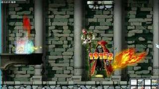 Alvin playing Mapleflash 075