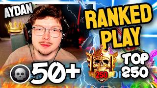 *NEW* WARZONE AYDAN WENT CRAZY 🐐 50+ KILLS in 3 Warzone Ranked Resurgence Games!