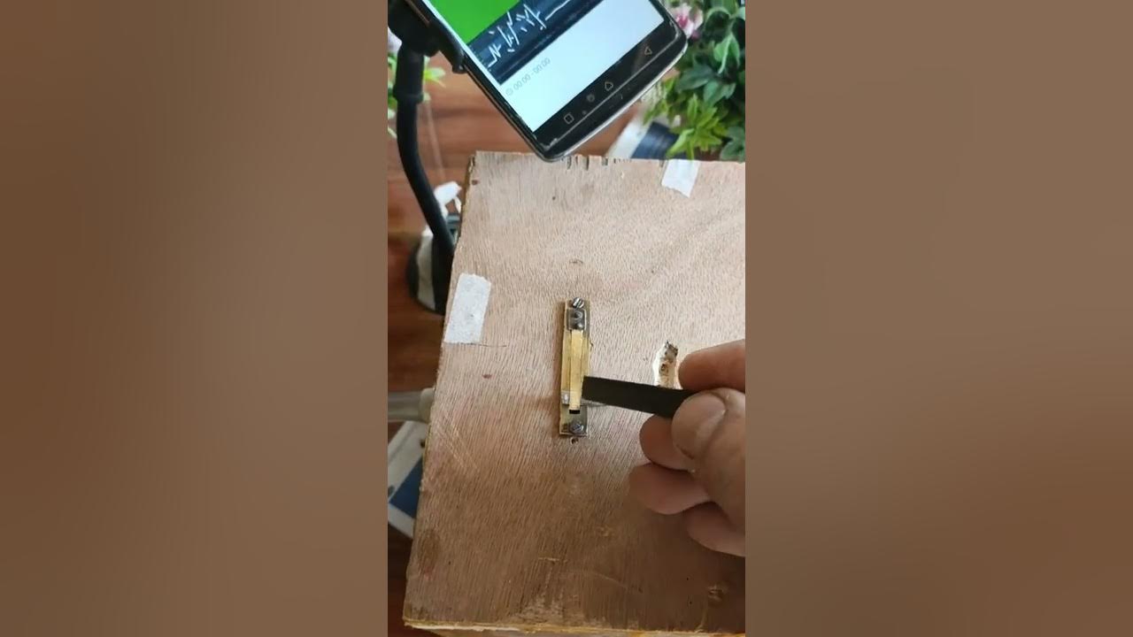 harmonium reeds tuning YouTube