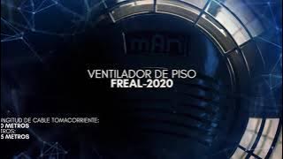 Ventilador de piso: FREAL- 2020 PRUEBAS DINAMICAS