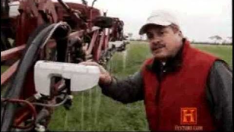 GreenSeeker on the History Channel