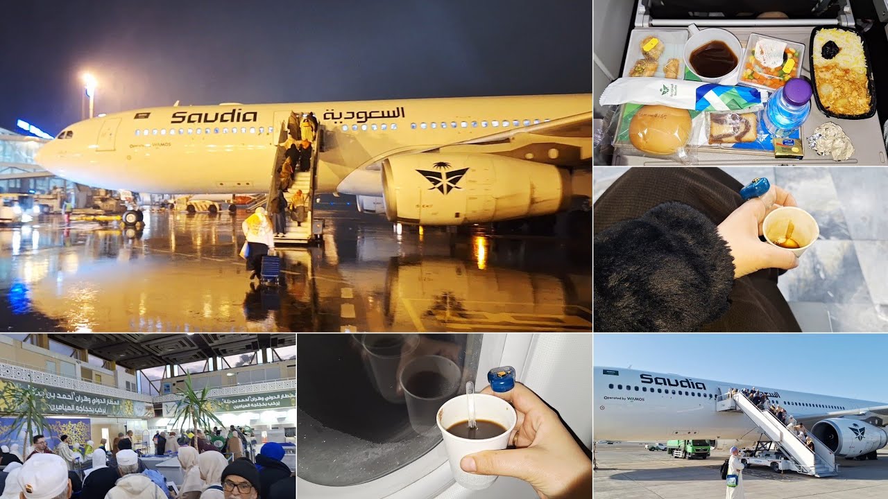 رحلة الإقلاع من وهران لطيبة🥰عمرة ثانية فثلاثينات😍فرحتي منمدهاش💯جاوبت بعض تعليقات🫣مزال نعاود ونزيد😁😜