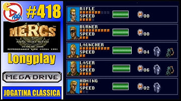 Mega Drive Longplay Mercs - Original Mode