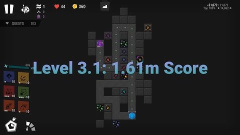 Infinitode 2 [1.82] level 3.1: 1.61m score