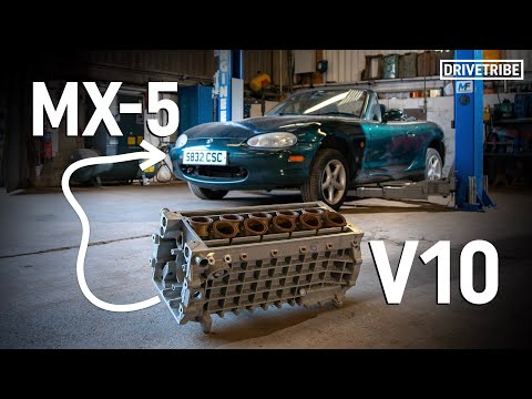 We're putting a V10 into a Mazda MX-5!