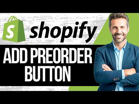 How to Create a Pre Order Button on Shopify | Preorder Option