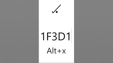 Hockey 🏑Symbol in ms word #cadmonkeys #shortsfeed #shorts #games #viralreels #subscribe #video #usa