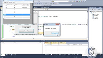 Delete Multiple Data Rows in Disconnected Mode into Visual Studio - ADO.NET - 13