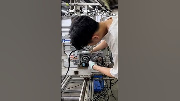 Streamline Factory Workflow with Modern Conveyors #conveyor #factory #conveyorsystems #machine #cnc