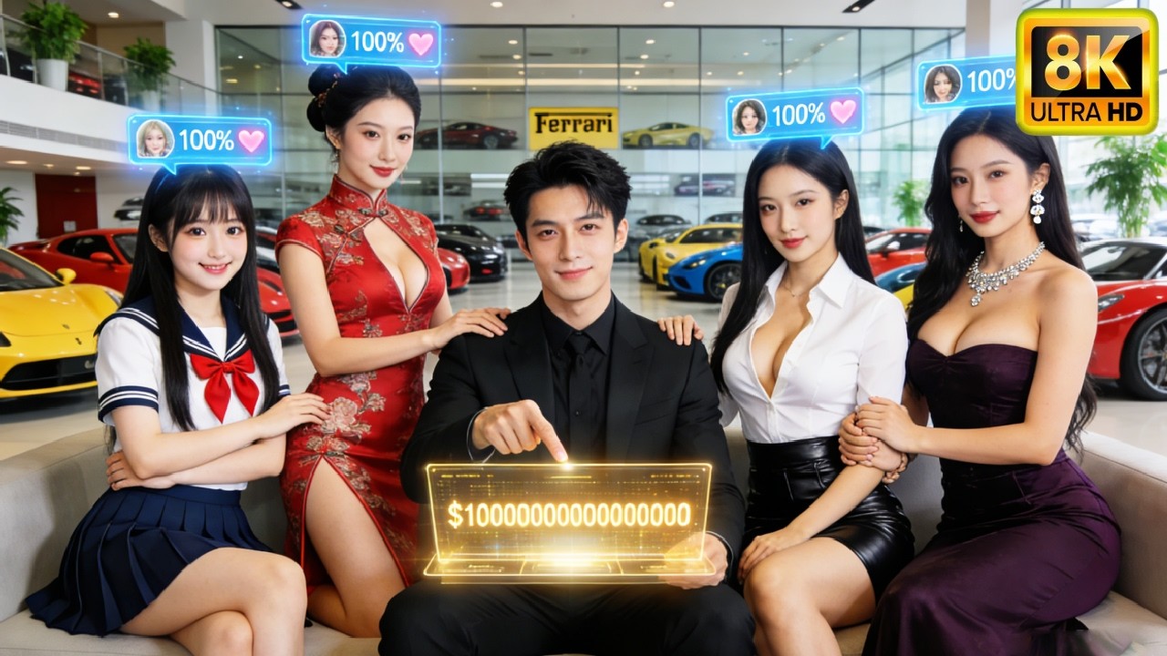 Fakir bir genç, milyarder sistemiyle güzel kızı etkiler ve süper arabalar toplar.