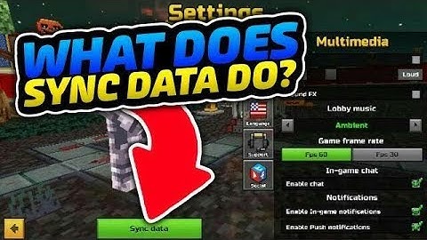 PIXEL GUN 3D HOW DOES THE SYNC DATA WORKS?!