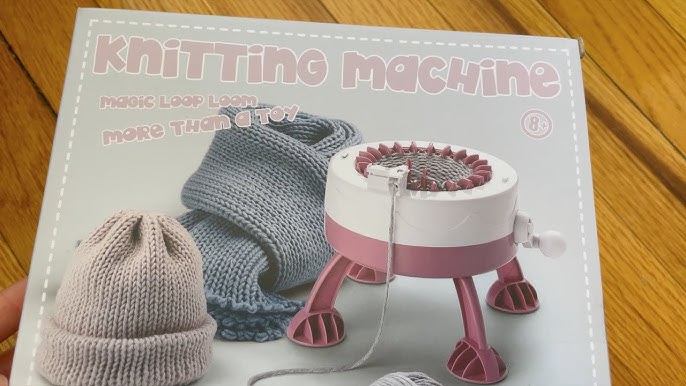 48 Needles Knitting Machine, DIY Knitting Weaving Loom Machine with Row  Counter for Kids and Adults 