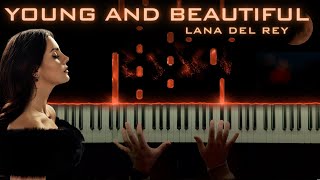 Lana Del Rey - Young and Beautiful || Piano Cover (Sheet Music)