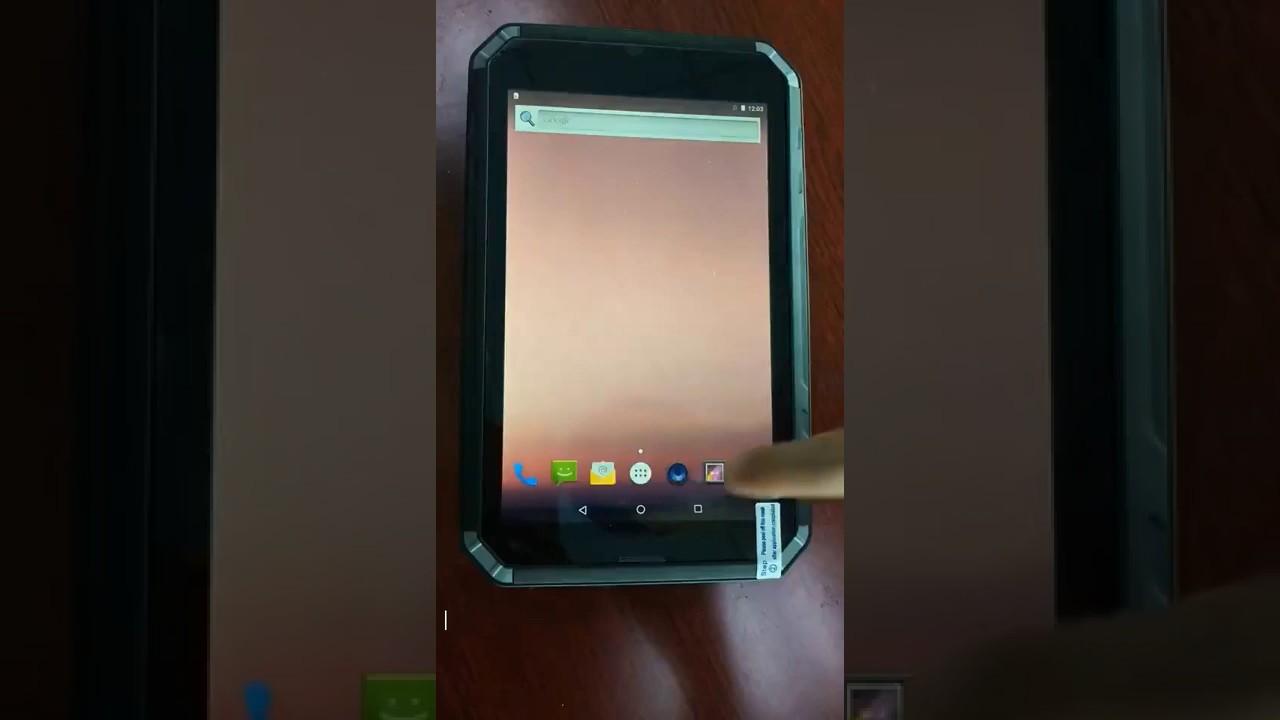 HiDON 8 inch HR853 8 core 3G+32G 4GLTE Android Rugged Tablet with NFC Barcode RFID waterproof tablet