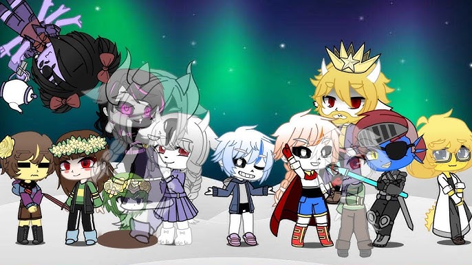 Undertale shared multiverse: Warverse (Gacha) by creepypastamother