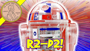 R2-D2 Droid Inventor Kit - Star Wars Toy! Patriotic Robot Kit Complete Build!