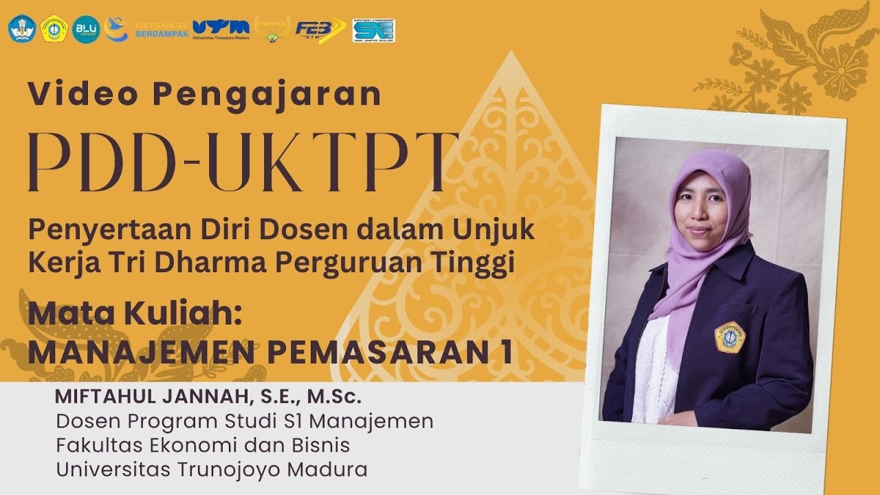 PDD UKTPT BIDANG PENGAJARAN | SERDOS 2025 | UNIVERSITAS TRUNOJOYO  MADURA | MIFTAHUL JANNAH |