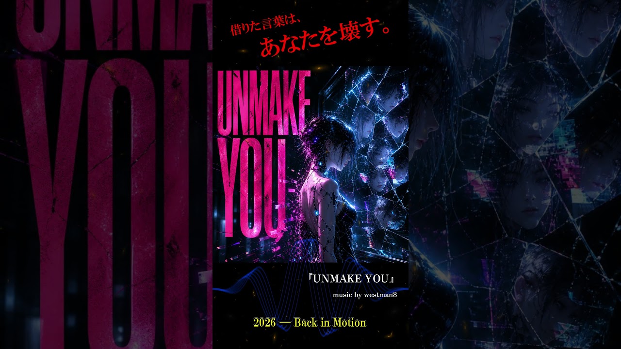 UNMAKE YOU | Short Preview | Tech-Noir Industrial Pop【最新AI音楽】